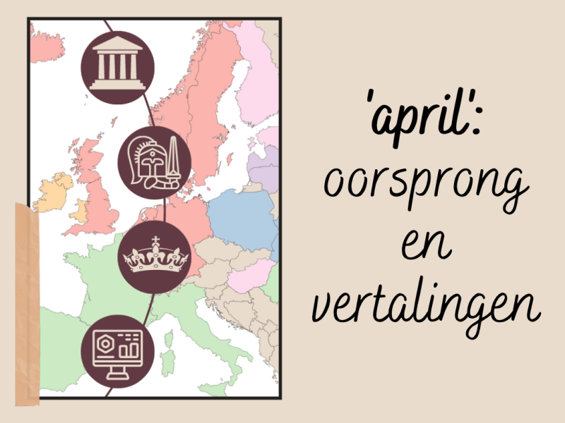 ‘april’: oorsprong en vertalingen