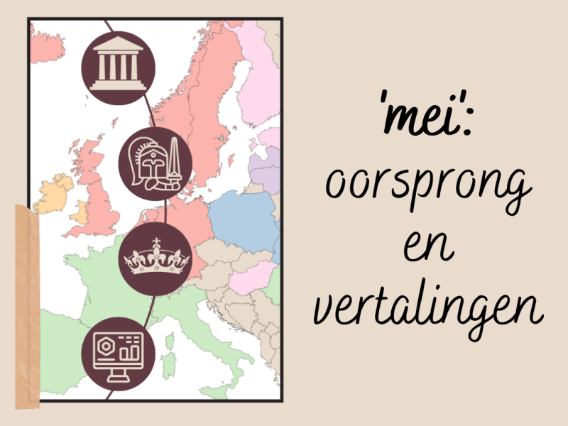 ‘mei’: oorsprong en vertalingen